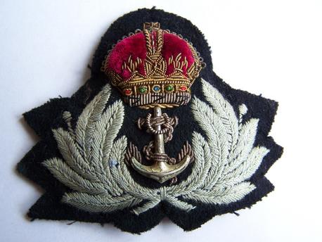 WW2 Royal Navy 'WRENS' Officer Cap Badge