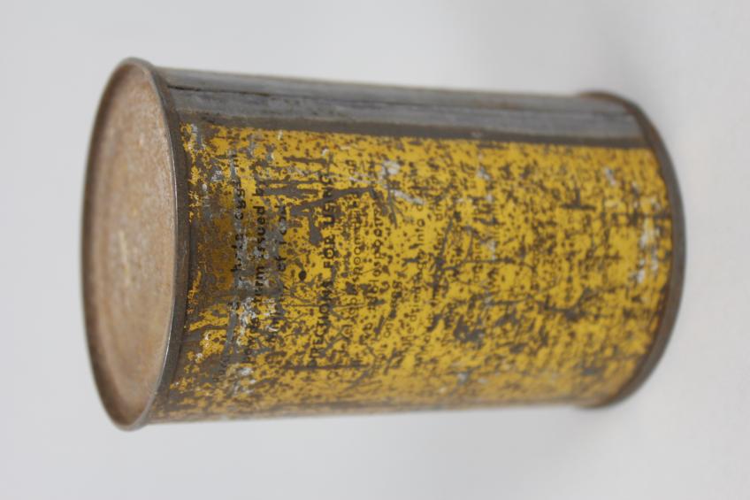 CS Militaria WW2 US Powdered Egg Ration Tin