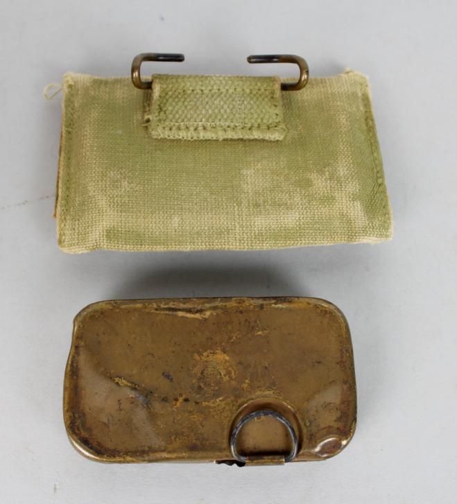 thumbnail image 2 of Original WW1 US M1910 First Aid Pouch – Marked JT&L 1918 – Military Surplus 2 of 4