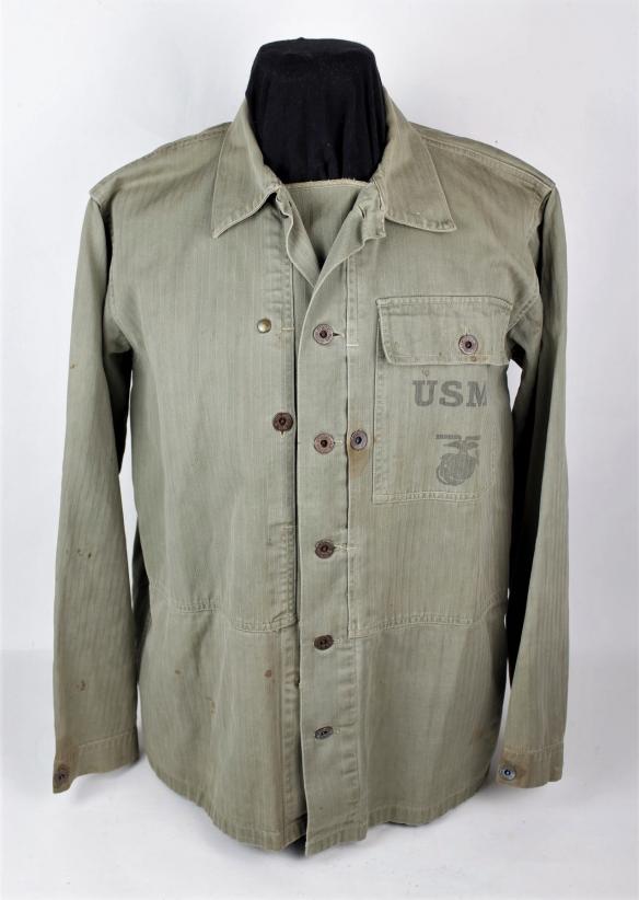 WW2 USMC P44 HBT Combat Shirt