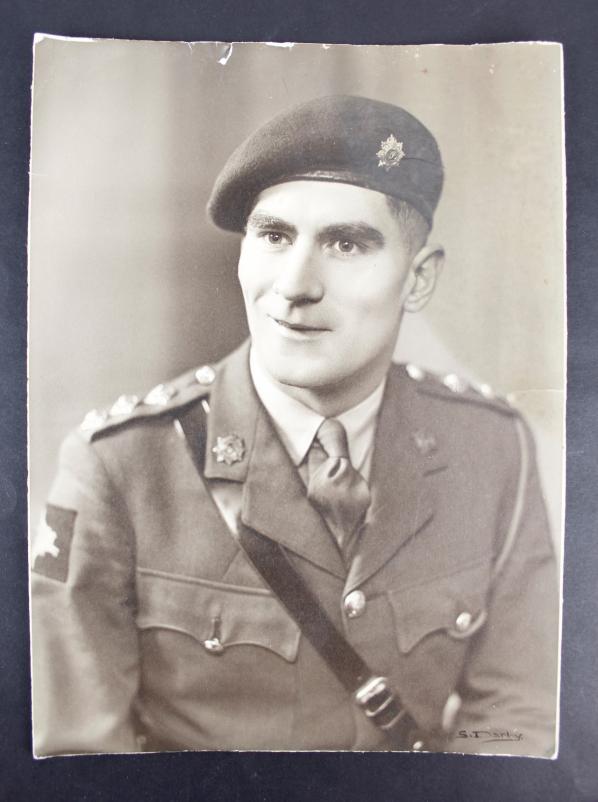 WW2 British Airborne RASC Officer Photograph