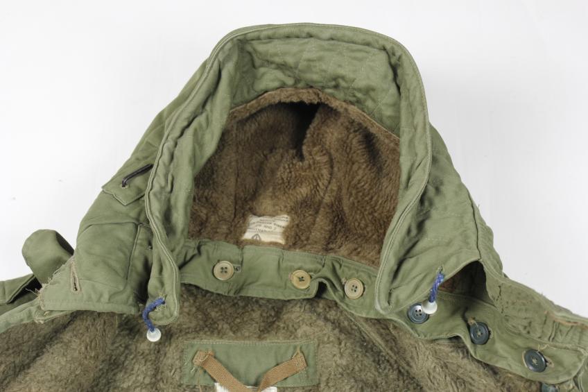 CS Militaria British 1950s Korean War Middle Parka With Hood