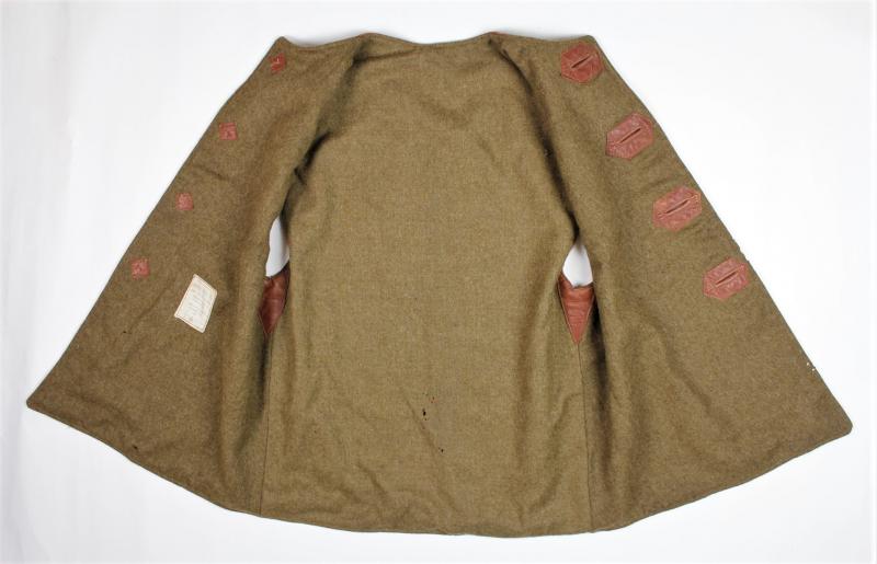 CS Militaria WW2 British Cold Weather Leather Jerkin 1944