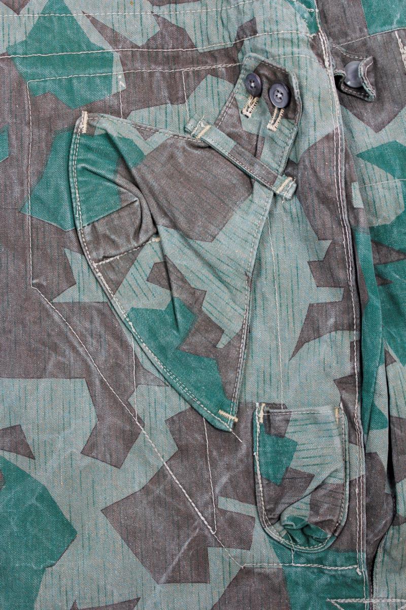 WW2 German Paratrooper Jump Smock In Splinter Camouflage
