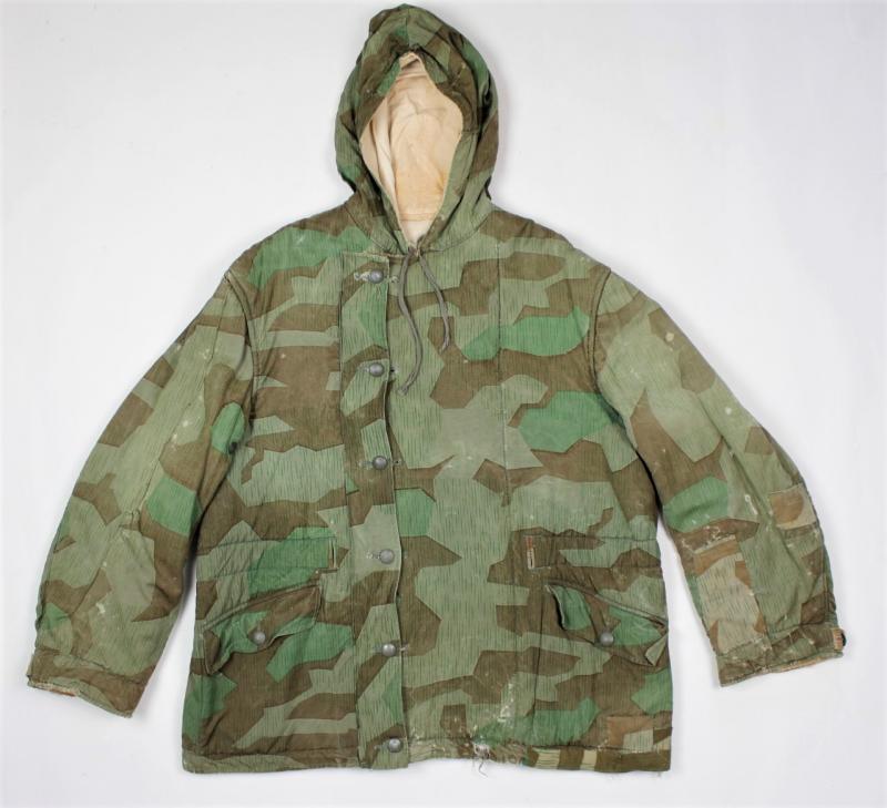 CS Militaria | WW2 German Reversible Splinter Camouflage Winter Parka