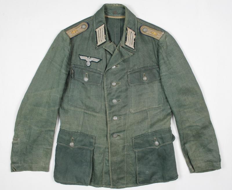 CS Militaria WW2 German Medical Officers HBT Tunic