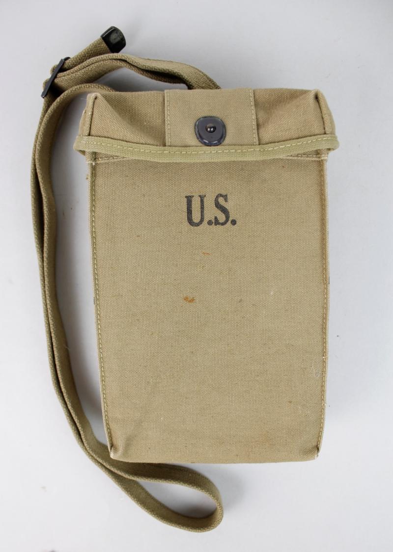 Epic Militaria Borsa Munizioni Thompson 3 Celle: Riproduzione WW2 In Tela Kaki
