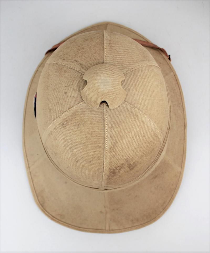 CS Militaria | WW2 British Royal Artillery Pith Helmet 1942