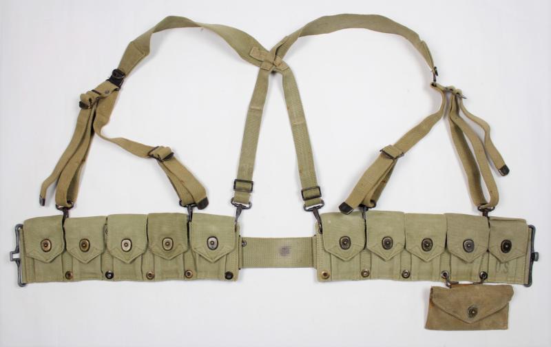 WW2 US Riflemans Belt Equipment Set