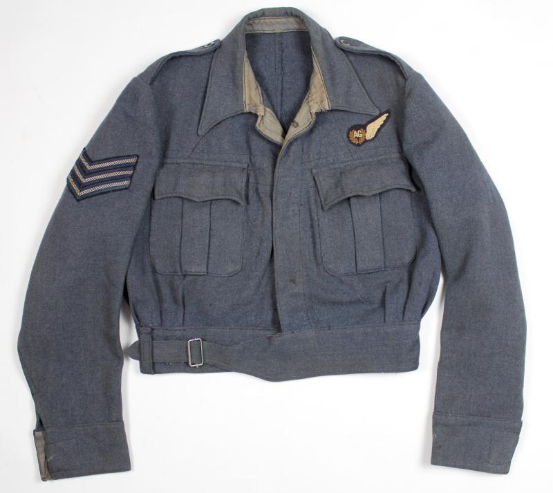 WW2 RAF Sgt/Air Gunners Battledress Blouse 1943