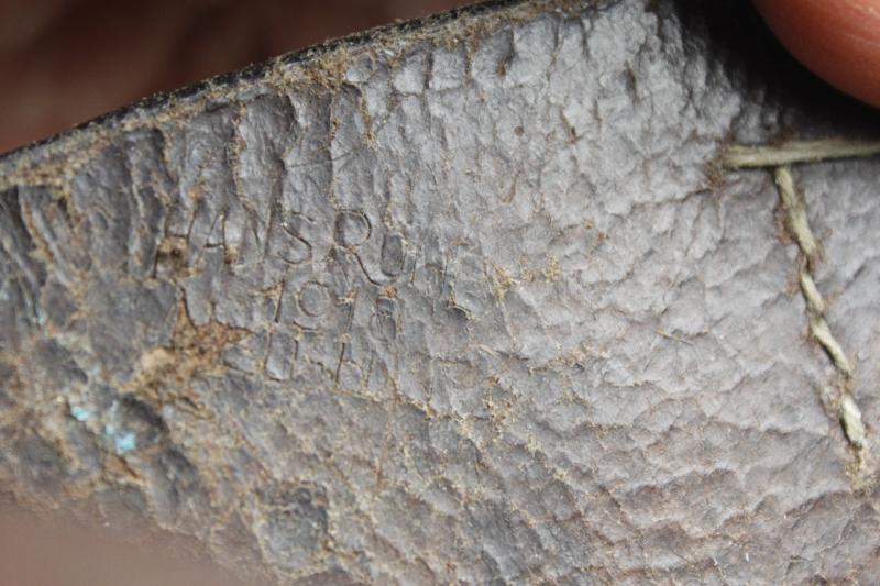 WW1 German Luger Holster ( Hans Romer 1918 )