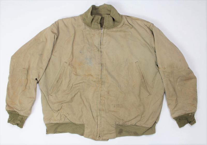 CS Militaria | WW2 US Tankers Jacket With '1st Tank Bn' Markings To Back