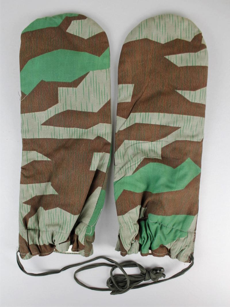 CS Militaria | WW2 German Splinter Camouflage Mittens