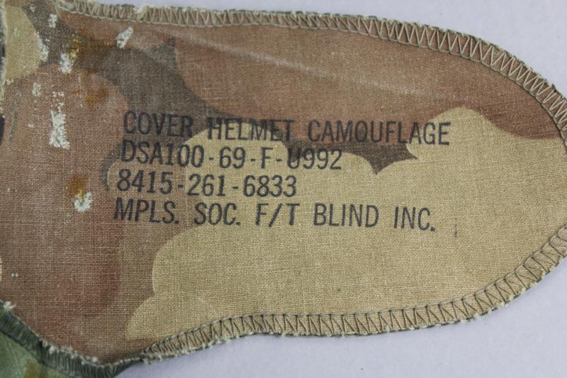 US Vietnam War Helmet With Soldier Graffiti