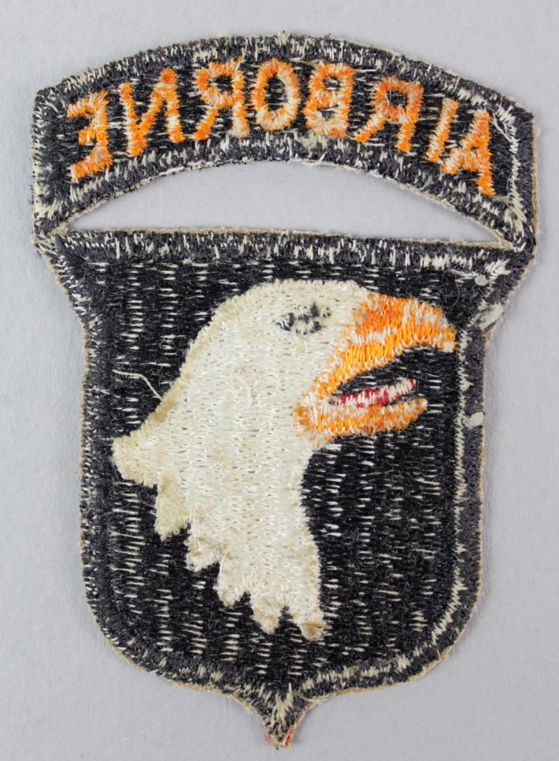 CS Militaria | WW2 US 101st Airborne Patch ( Normandy Invasion & Beyond )