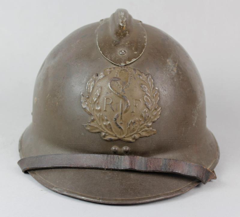 CS Militaria WW2 French M26 Adrian Medical Troops Helmet 1938