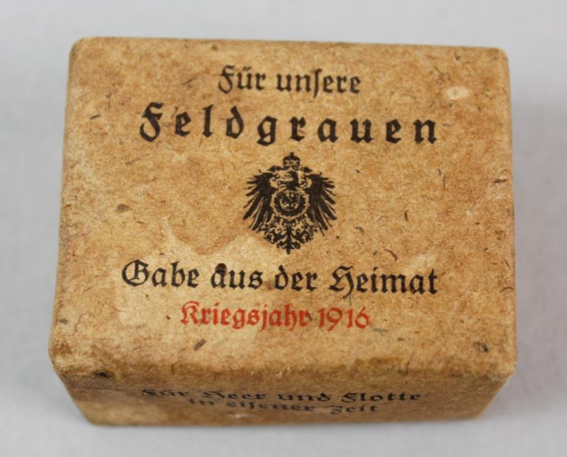 CS Militaria WW1 German Soldiers Soap 1916
