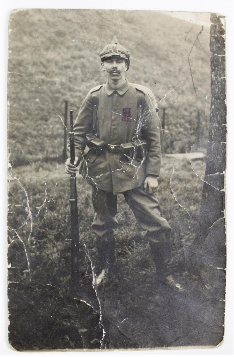 CS Militaria | WW1 German Postcard Photograph- 40th Fus.Regiment