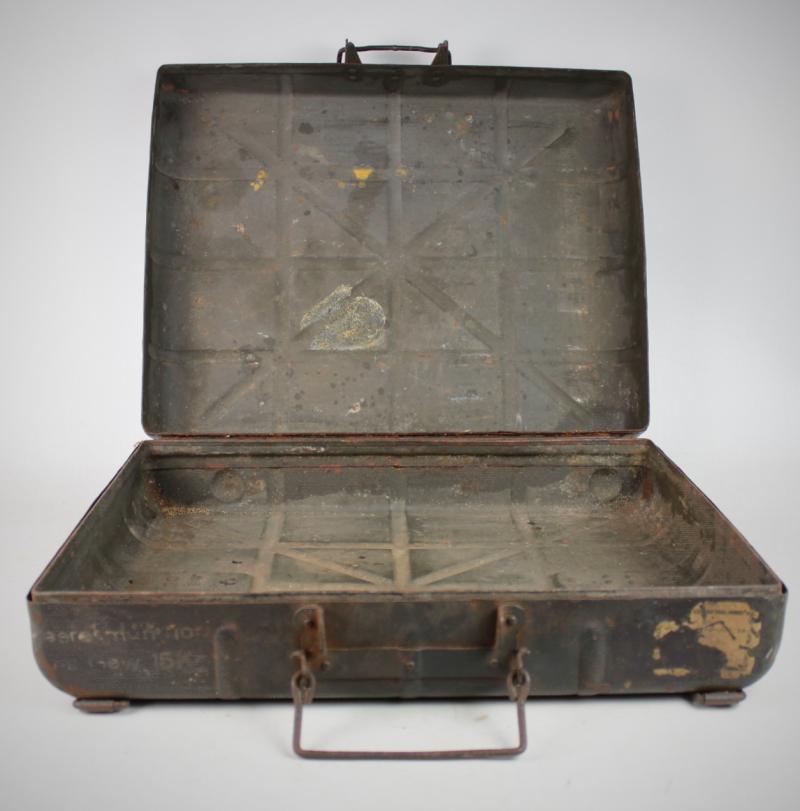 WW2 German Luftwaffe Blue Stick Grenade Carrying Case