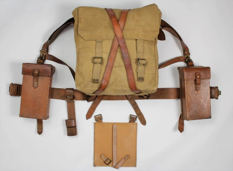 WW2 British 1939 Pattern Leather Equipment Set