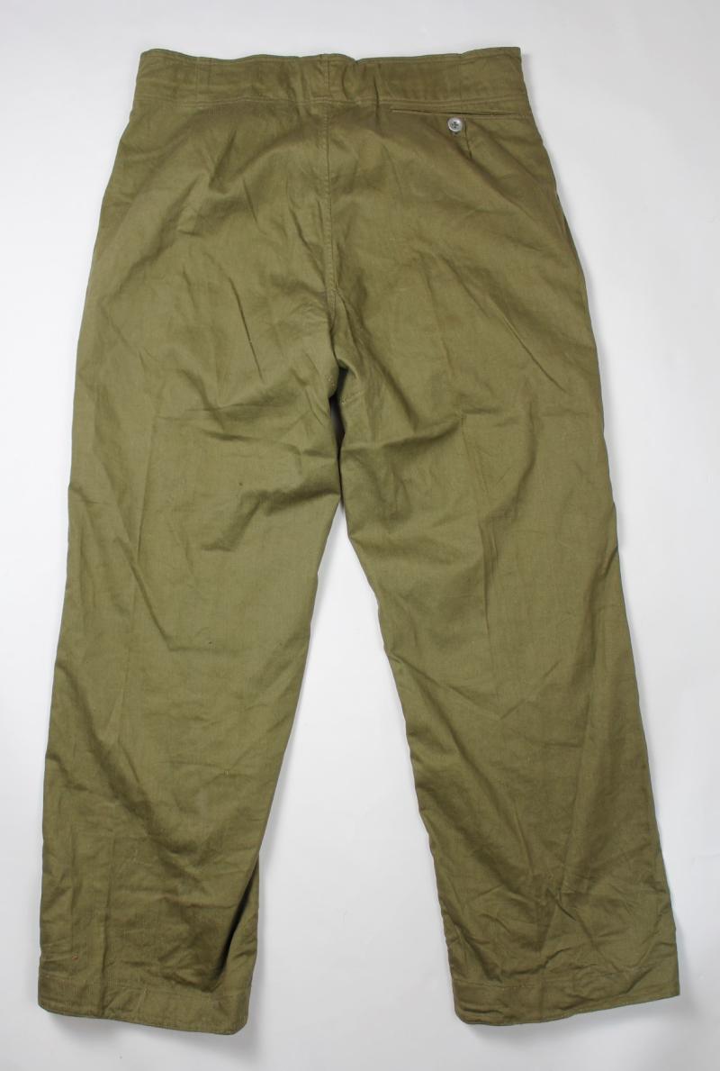 CS Militaria | WW2 German Straight Leg Tropical Trousers