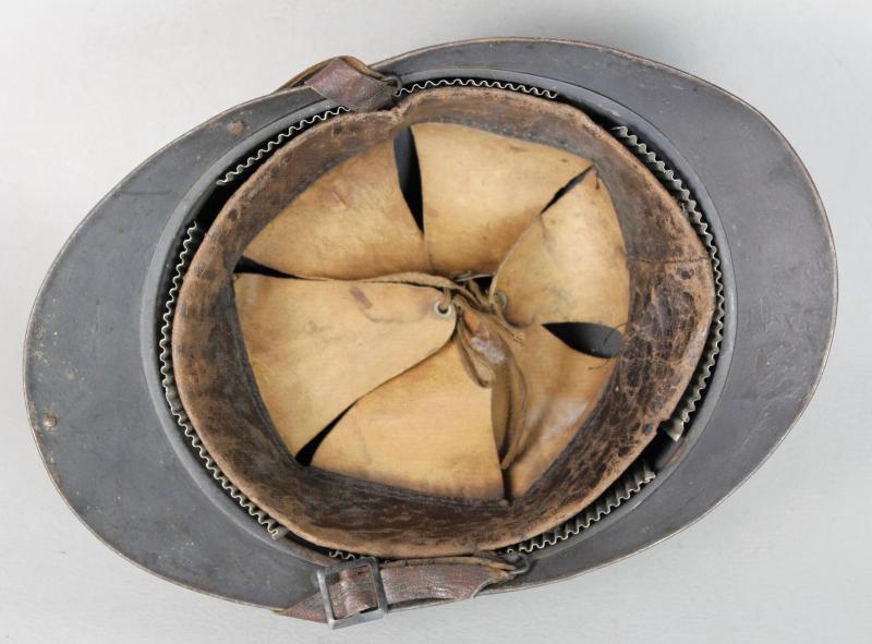 Verdun Interest - WW1 French Named Infantry Souvenir Plaque Adrian Helmet 86th Inf.Regt Wounded At Saint Quentin