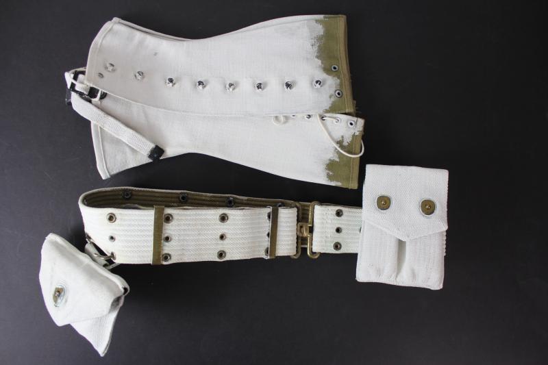WW2 US Military Police Webbing Set & Gaiters