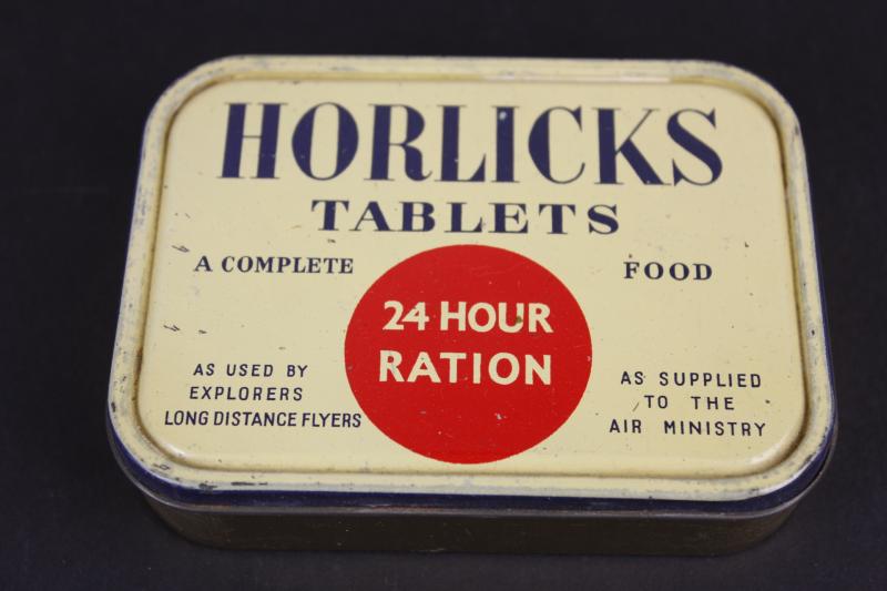 CS Militaria | WW2 British Horlicks Tablets '24 Hr Ration'