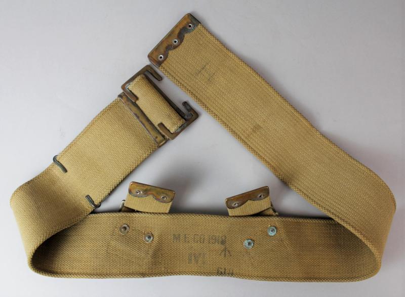 CS Militaria WW1 British '08 bing Waistbelt 1918
