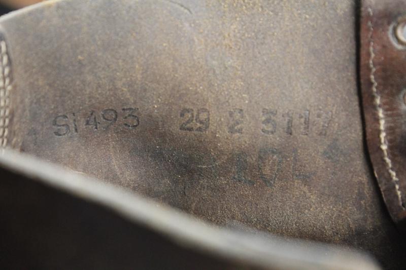 WW2 German M37 Ankle Boots