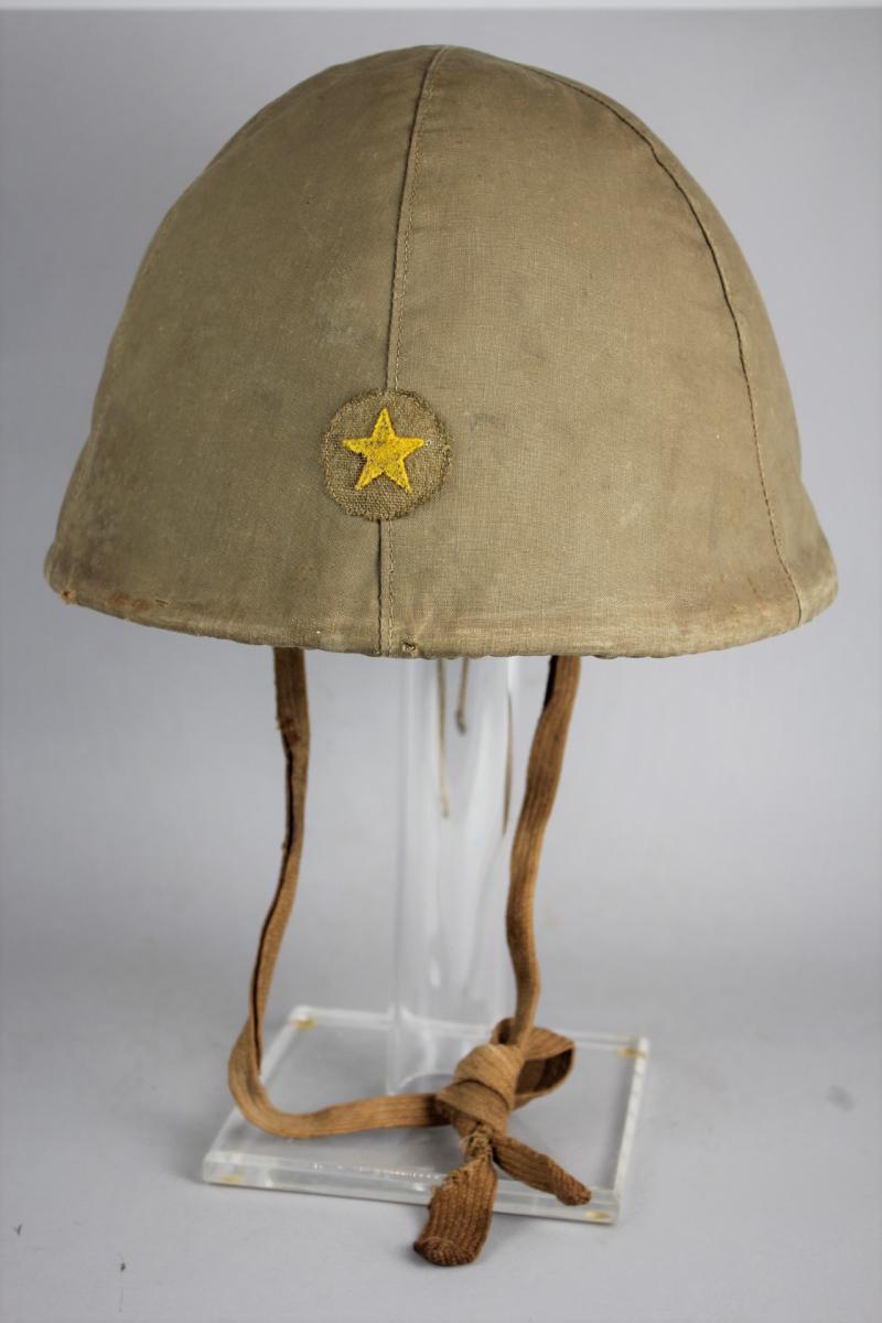 WW2 Japanese Infantry Combat Helmet & Cover