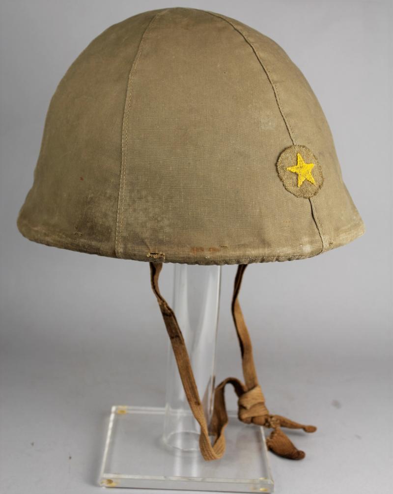 WW2 Japanese Infantry Combat Helmet & Cover