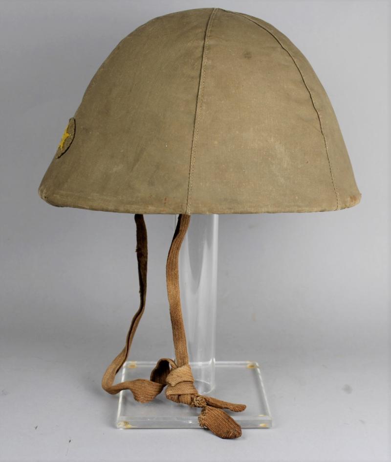 WW2 Japanese Infantry Combat Helmet & Cover