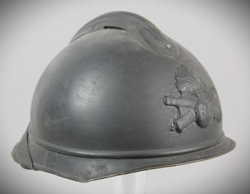 WW1 French 'Special Artillery' Tankers Adrian Helmet