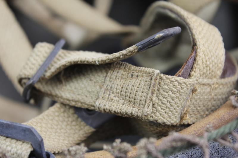 WW2 British Paratrooper Helmet ( HSAT) Mk2 Model 1944 Dated