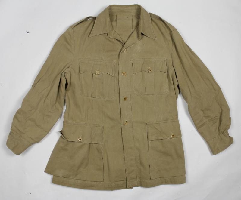 CS Militaria WW2 British Four Pocket Khaki Drill Jacket