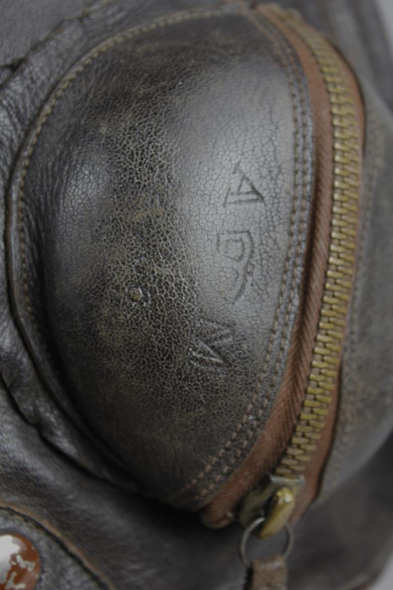 WW2 RAF B-Type Flying Helmet - 1938 Dated