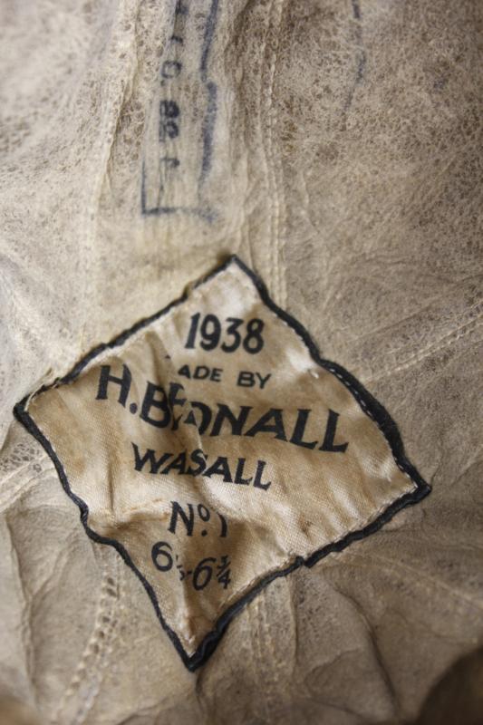 WW2 RAF B-Type Flying Helmet - 1938 Dated