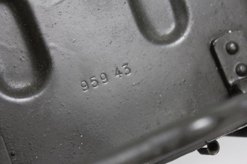 WW2 German MG Basket Drums In Rack