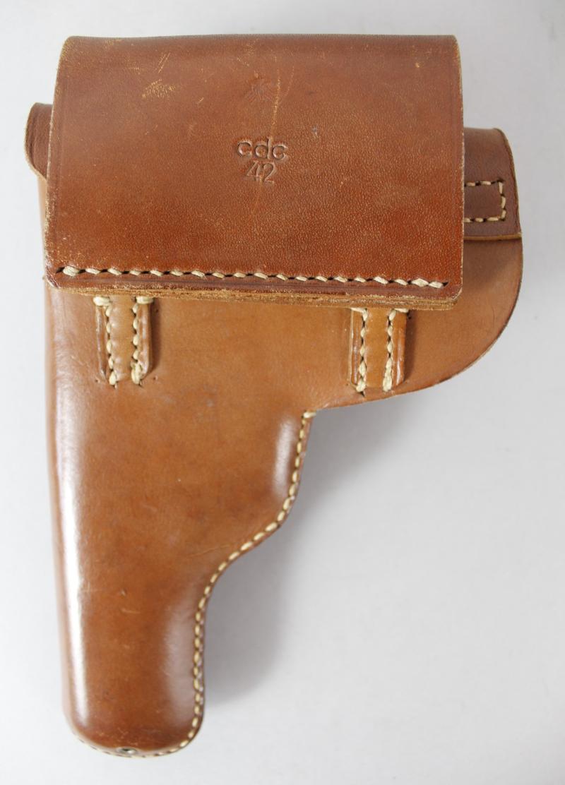 WW2 German Luftwaffe Femaru 7.65mm Pistol Holster 1942