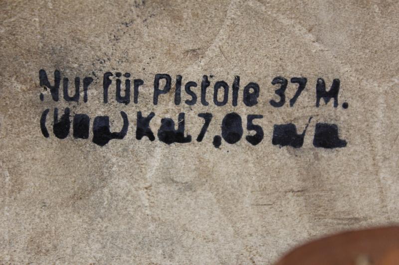 WW2 German Luftwaffe Femaru 7.65mm Pistol Holster 1942