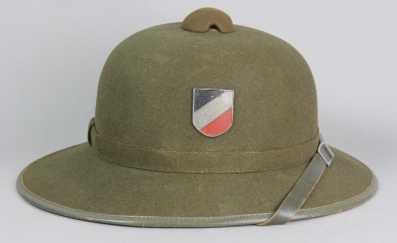 WW2 German Army Tropical Pith Helmet 1942