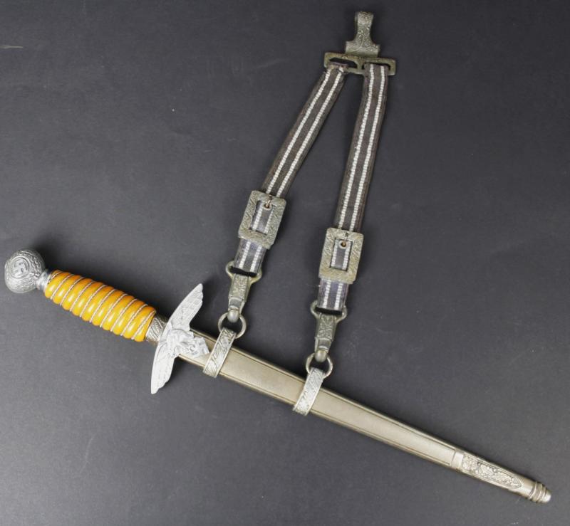 WW2 German Luftwaffe Dagger With Hangers