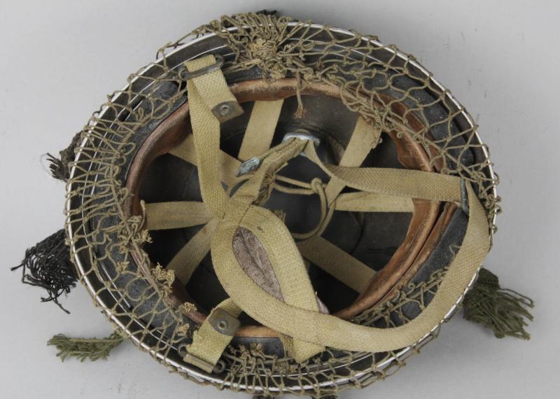 WW2 British Paratrooper Helmet ( HSAT) Mk2 Model 1944 Dated