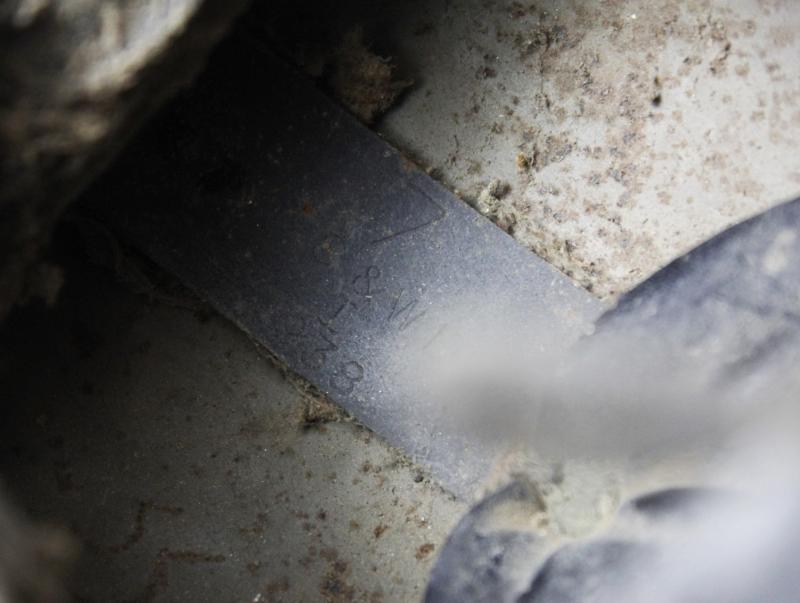 WW2 British Bullet Holed Camouflage Helmet With Unit Flash Under Paint