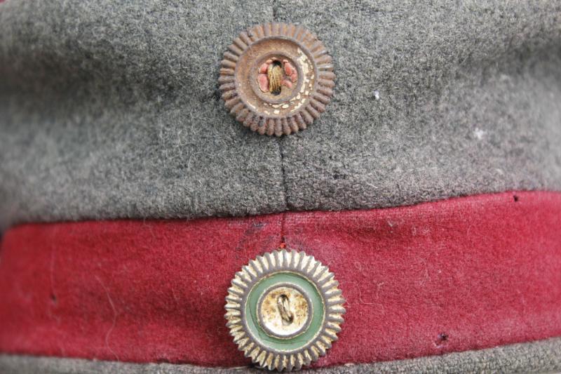 WW1 Saxon Infantry '07 Feldmutze 1916