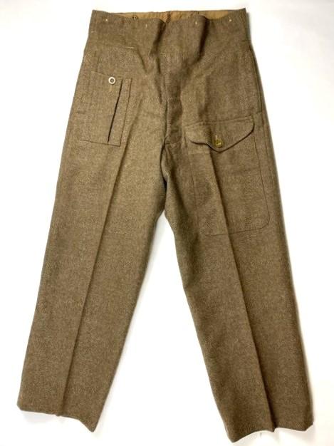 WW2 British '40 Pattern Battledress Trousers 1945