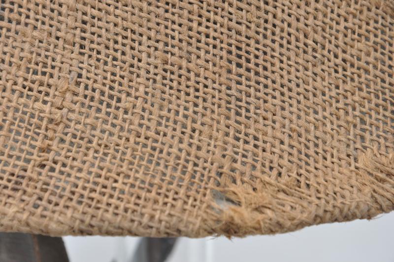 WW1 British Brodie Helmet With Hessian Camouflage Cover