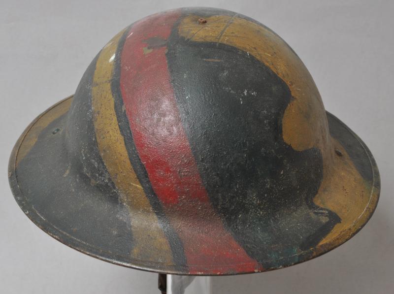 WW1 US '35th Infantry Division' M17 Camouflage Helmet