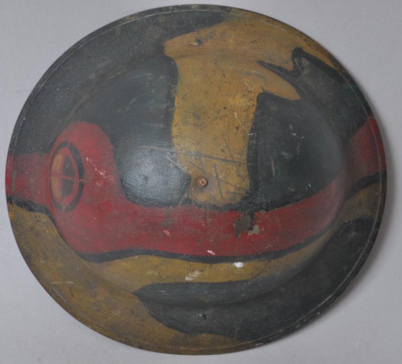 WW1 US '35th Infantry Division' M17 Camouflage Helmet